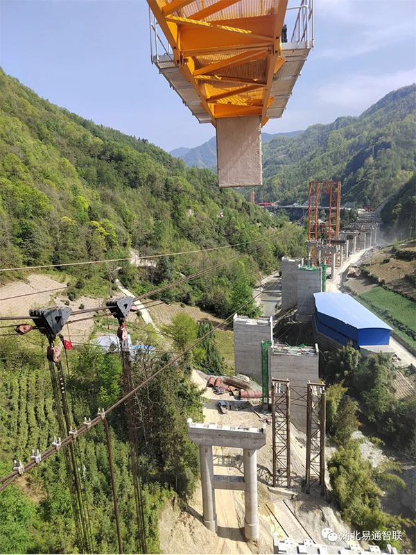 易通智聯(lián)助力九綿高速—溝家灣大橋、桂溪大橋等纜索吊安全監(jiān)控管理系統(tǒng)項(xiàng)目